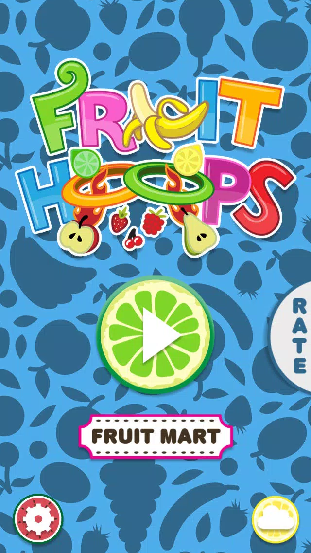 Ảnh chụp màn hình của Fruit Hoops Free