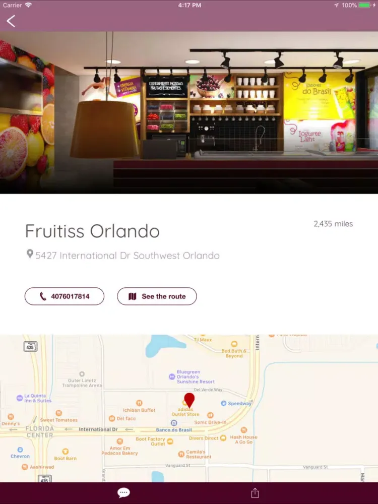Fruitiss Orlando iPad 应用截图
