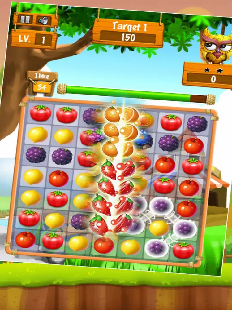 Capturas de tela do All New Fruit Splash 2016 Free Edition iPad 