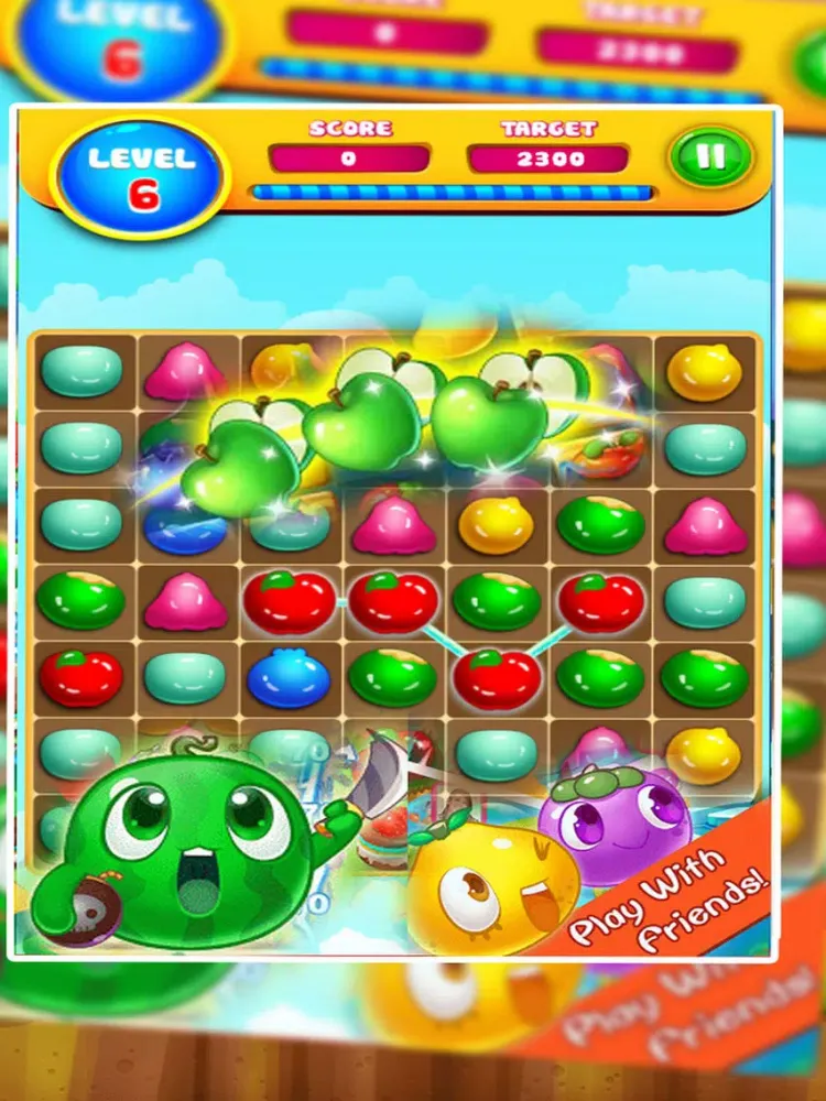Fruit Festival Match 3 - Fruitlink Blaster iPad  স্ক্রিনশট