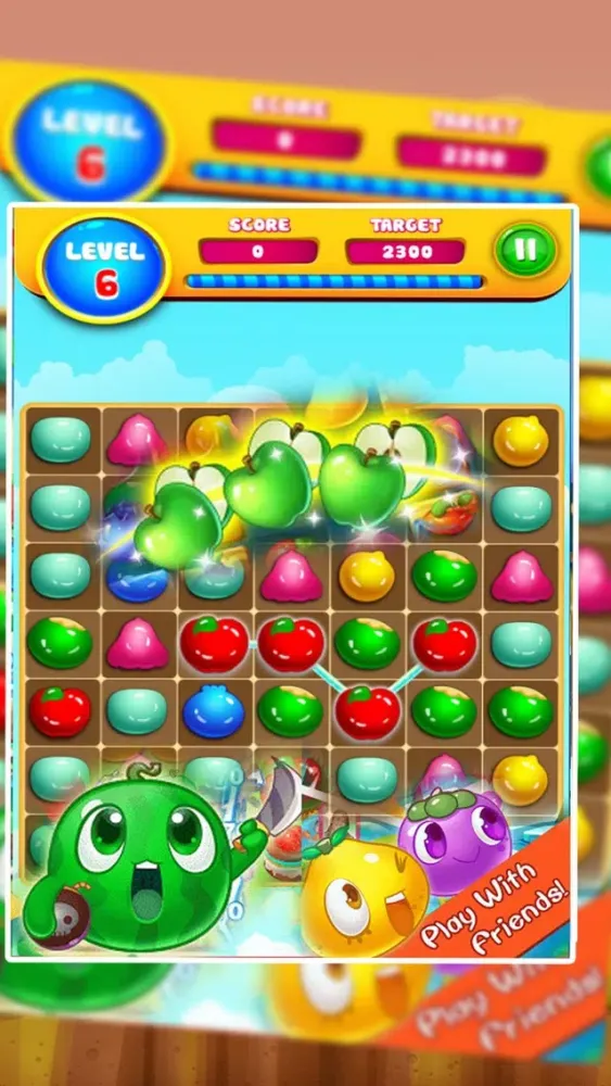 Fruit Festival Match 3 - Fruitlink Blaster স্ক্রিনশট