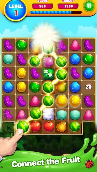 Sweet Fruit Jam: Line Jelly Mania Screenshots