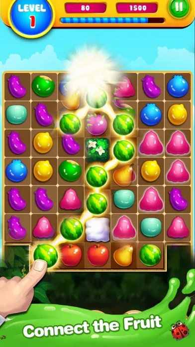 Sweet Fruit Jam: Line Jelly Mania Screenshots