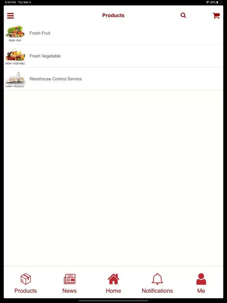 Capturas de tela do Fruit Market iPad 