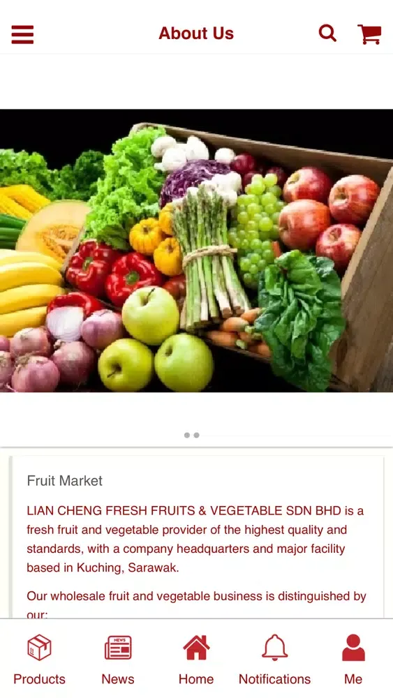 Capturas de tela do Fruit Market