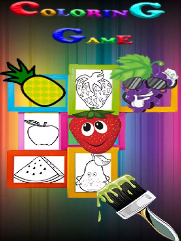 Скриншоты Fruit Pics Coloring Best Version iPad 