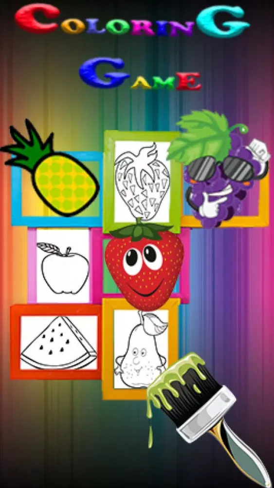 Скриншоты Fruit Pics Coloring Best Version