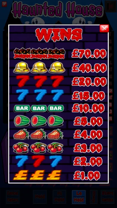 Haunted House Fruit Machine 스크린샷