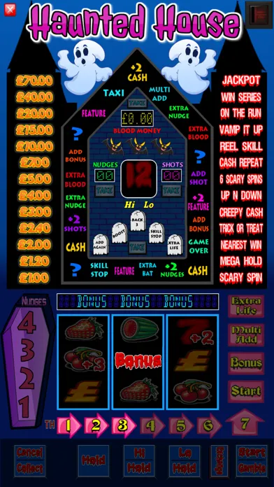 Haunted House Fruit Machine 스크린샷