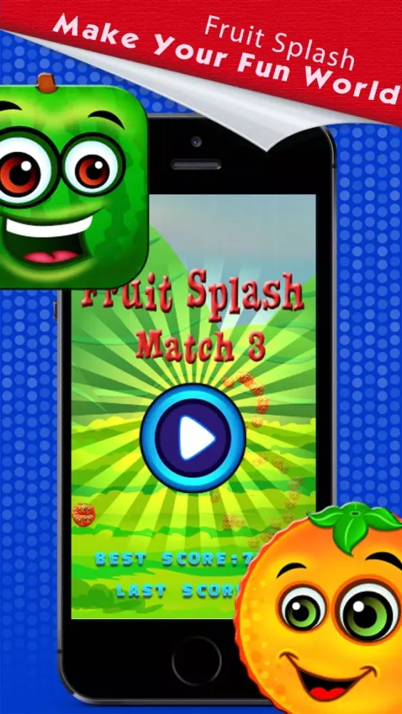 Fruit Splash Match 3 Ekran Görüntüleri
