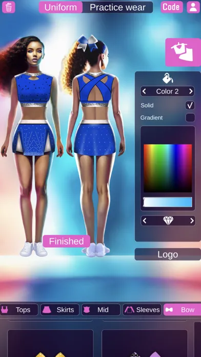 Capturas de pantalla de Cheer Design by Fly Cheer Gear