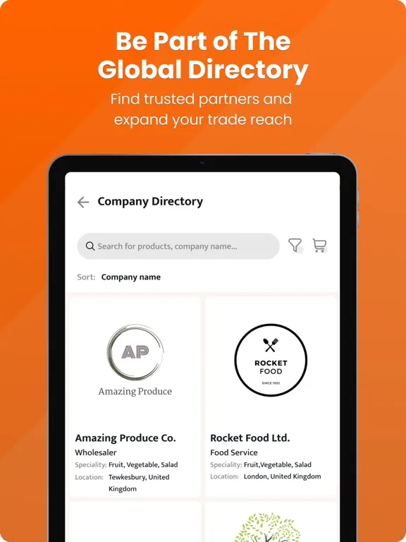 تصاویر FruPro Fresh Produce Platform iPad 