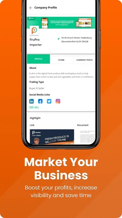 تصاویر FruPro Fresh Produce Platform