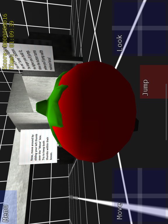 ภาพหน้าจอของ Veggie Jump iPad 