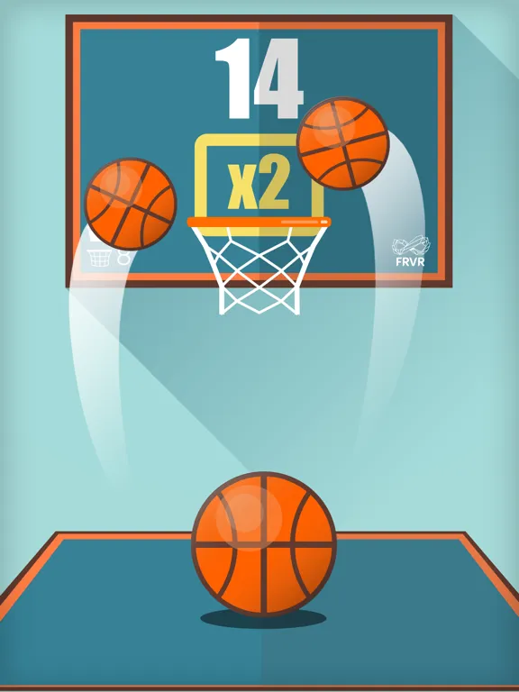 Basketball FRVR iPad  स्क्रीनशॉट