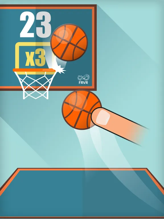 Basketball FRVR iPad  स्क्रीनशॉट