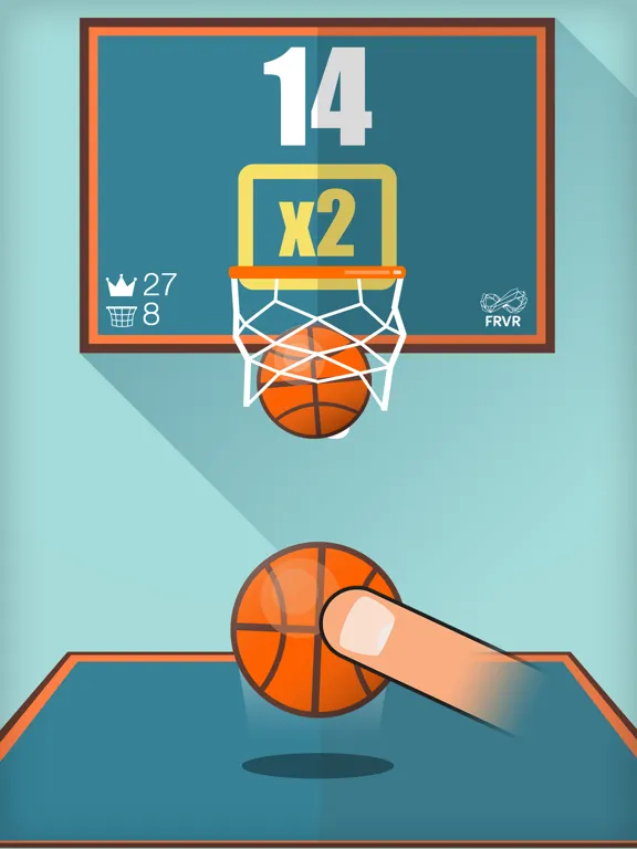 Basketball FRVR iPad  स्क्रीनशॉट