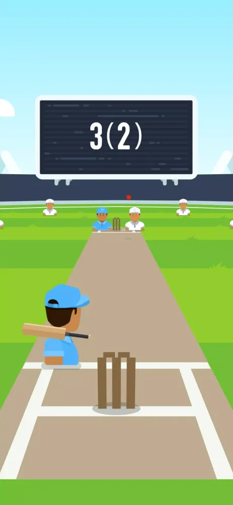 Tangkapan skrin Cricket FRVR