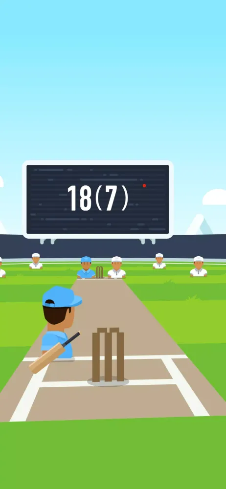 Tangkapan skrin Cricket FRVR