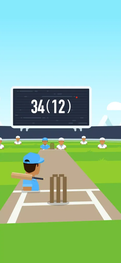 Tangkapan skrin Cricket FRVR