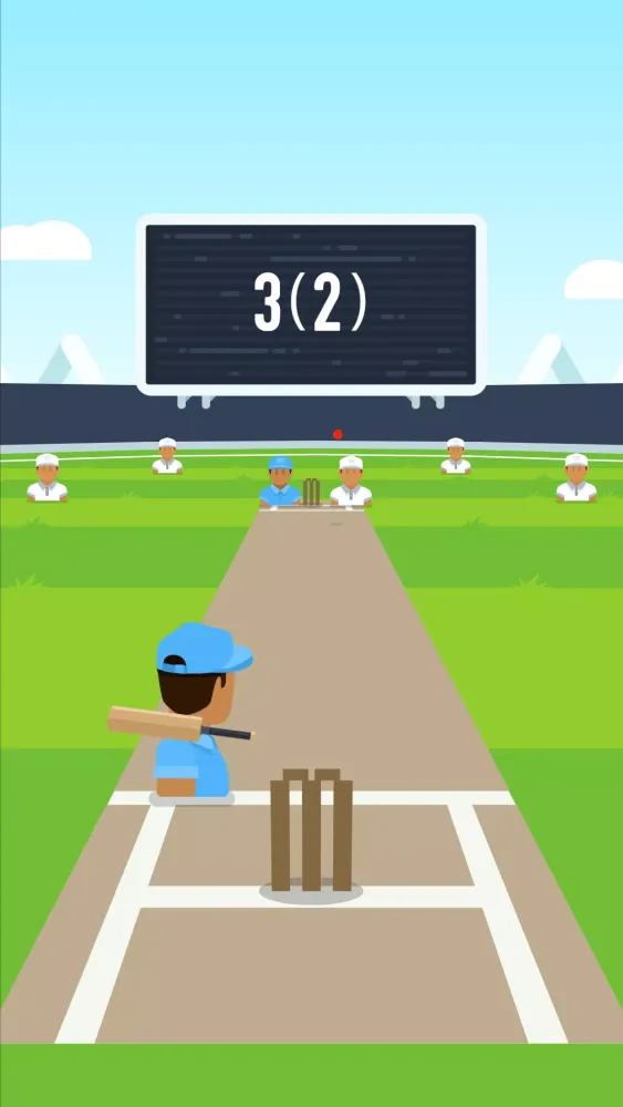 Tangkapan skrin Cricket FRVR