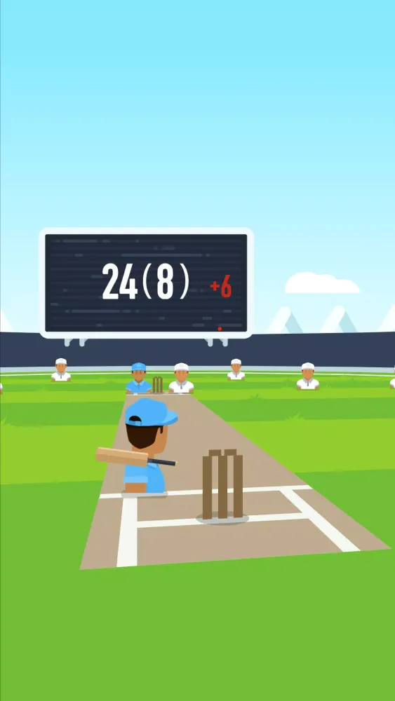 Tangkapan skrin Cricket FRVR