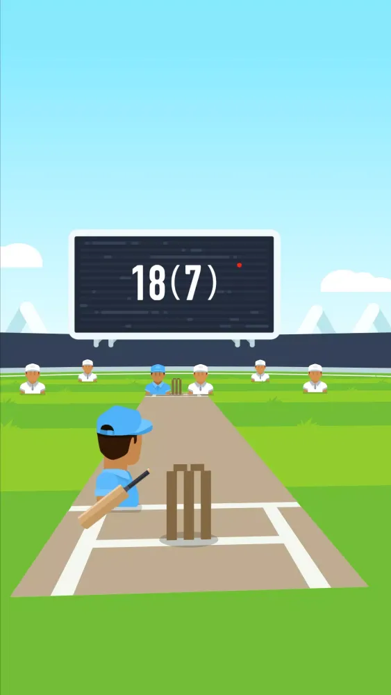 Tangkapan skrin Cricket FRVR