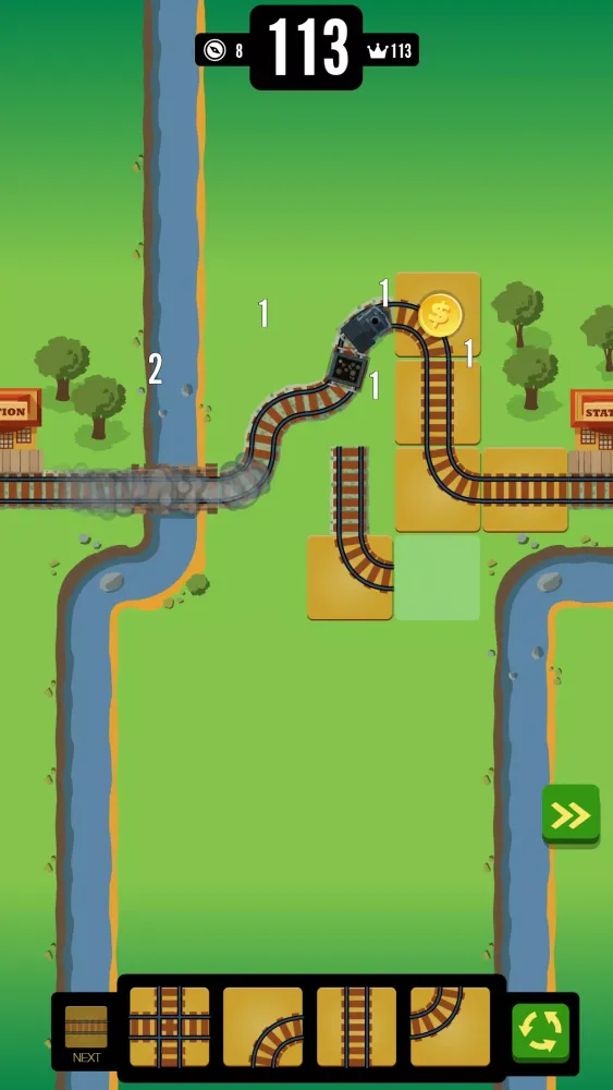 Capturas de tela do Gold Train FRVR