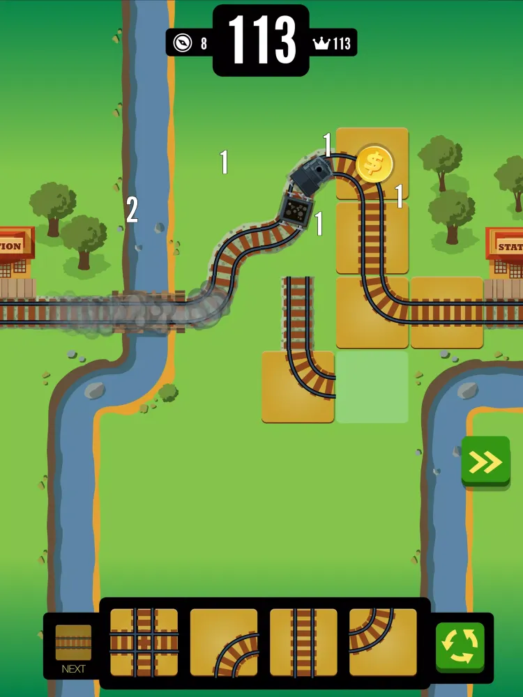 Capturas de tela do Gold Train FRVR