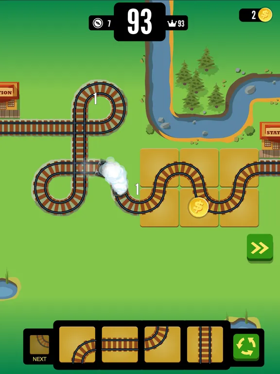 تصاویر Gold Train FRVR - Railway Maze iPad 