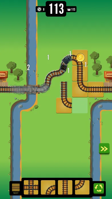 تصاویر Gold Train FRVR - Railway Maze