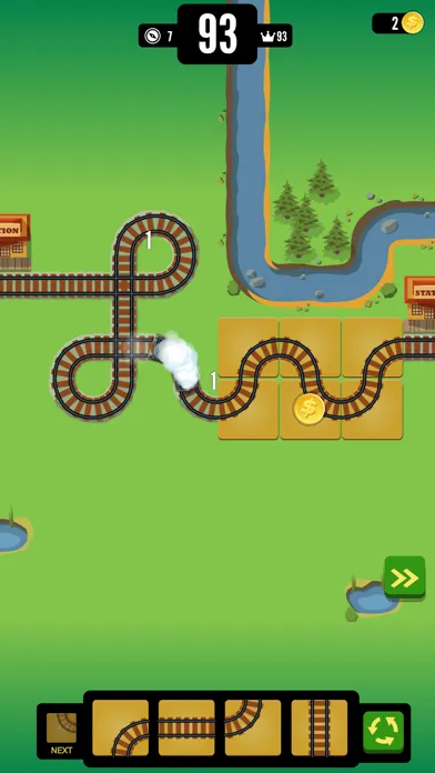 تصاویر Gold Train FRVR - Railway Maze