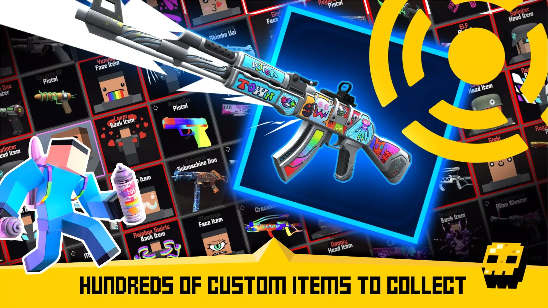 Tangkapan layar Krunker FRVR