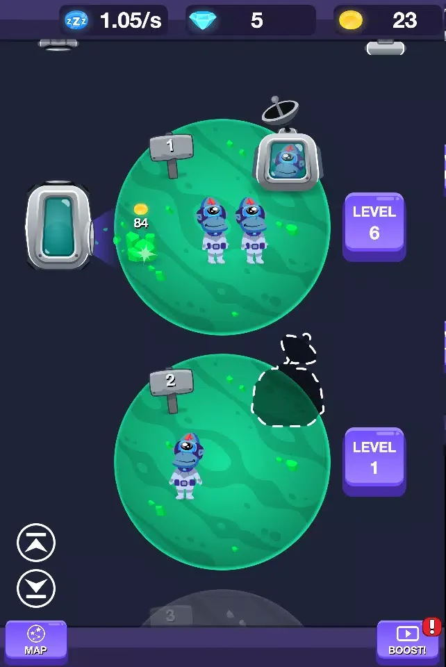 Planet Miner FRVR Screenshots