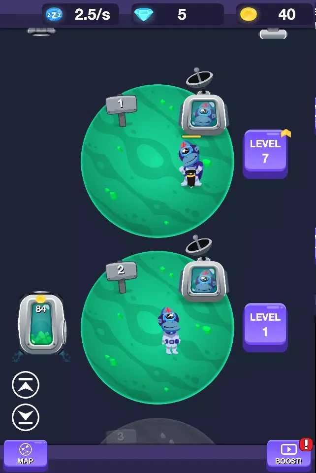 Planet Miner FRVR Screenshots