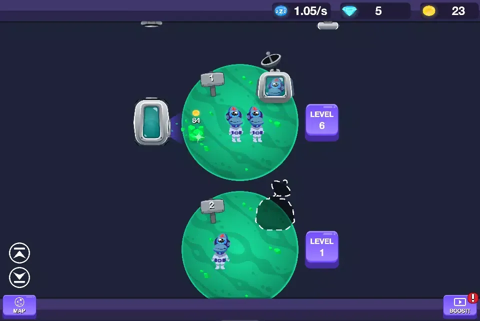 Planet Miner FRVR Screenshots