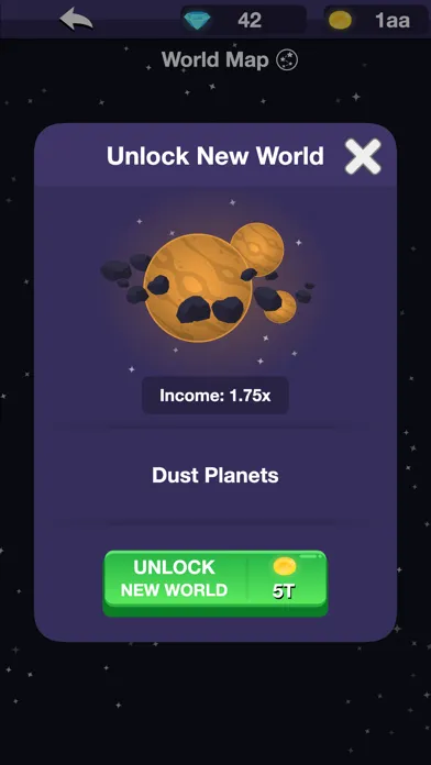Planet Miner FRVR应用截图