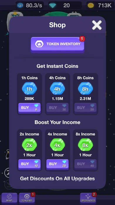 Planet Miner FRVR应用截图