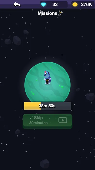 Planet Miner FRVR应用截图
