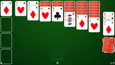 Tangkapan layar Solitaire FRVR
