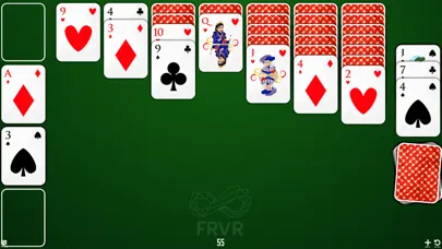 Tangkapan layar Solitaire FRVR