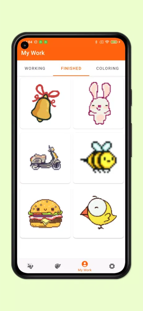 Capturas de pantalla de Pokepix Color by Number