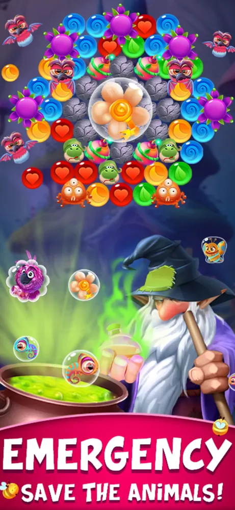 Screenshot di Offline Bubble Game: No Wifi