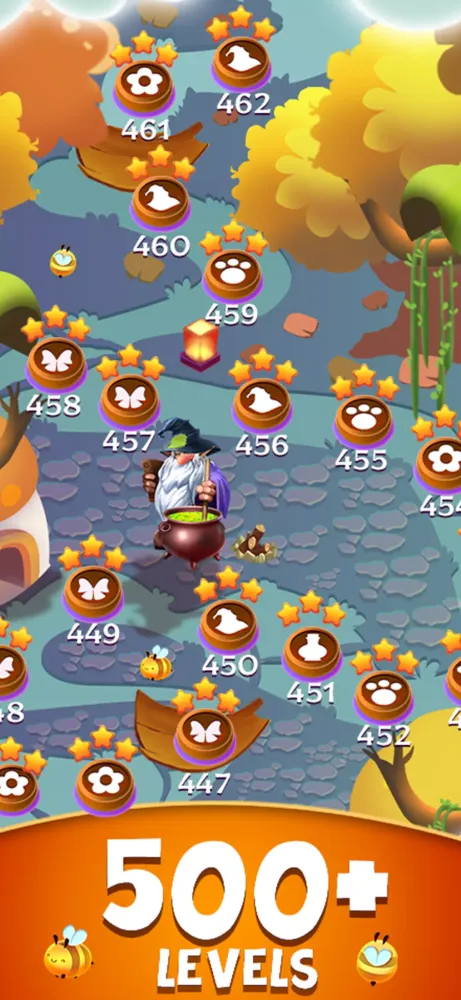 Screenshot di Offline Bubble Game: No Wifi