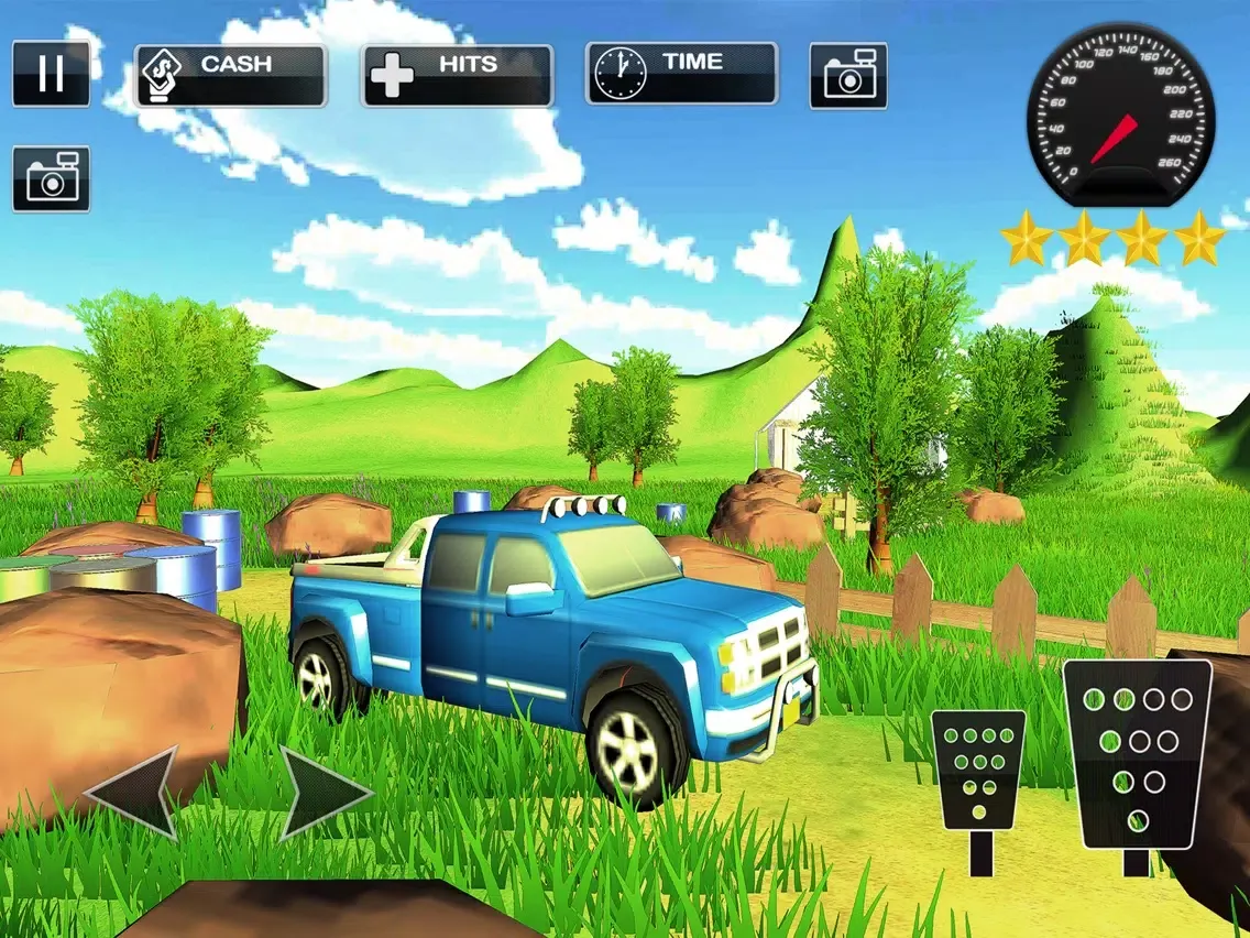 ภาพหน้าจอของ 4x4 Offroad Jeep Parking iPad 