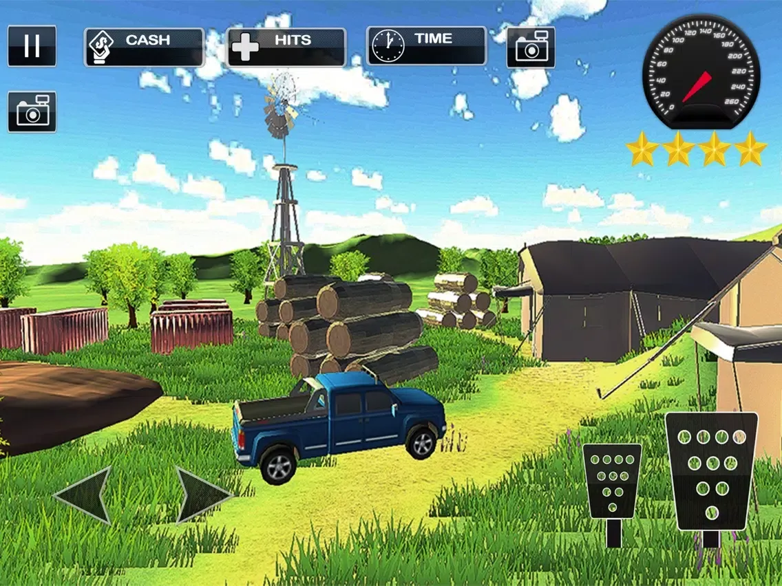 ภาพหน้าจอของ 4x4 Offroad Jeep Parking iPad 
