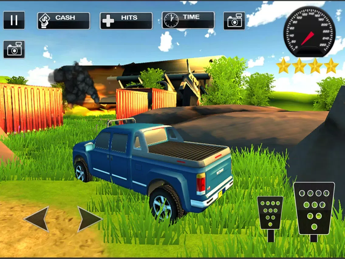 ภาพหน้าจอของ 4x4 Offroad Jeep Parking iPad 