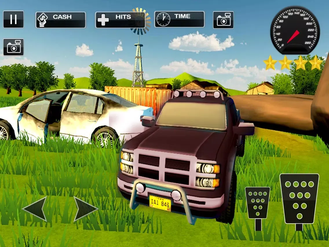 ภาพหน้าจอของ 4x4 Offroad Jeep Parking iPad 
