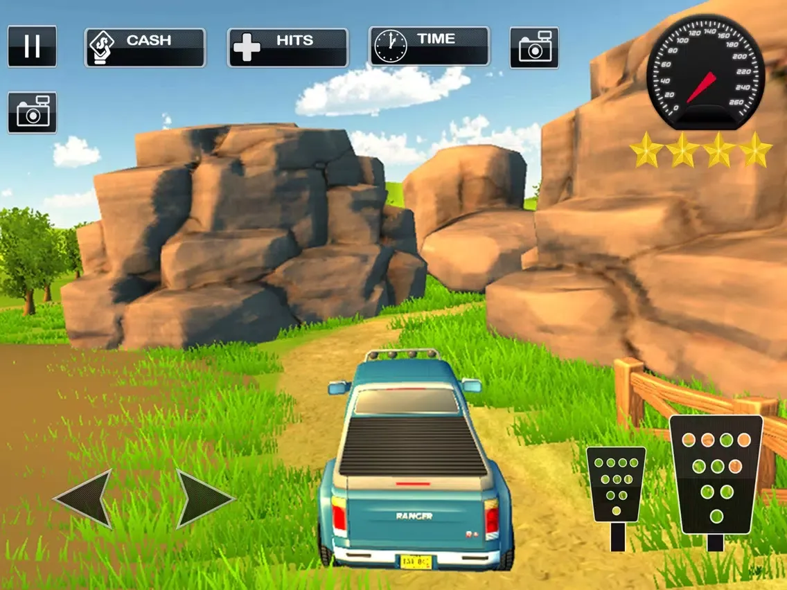 ภาพหน้าจอของ 4x4 Offroad Jeep Parking iPad 