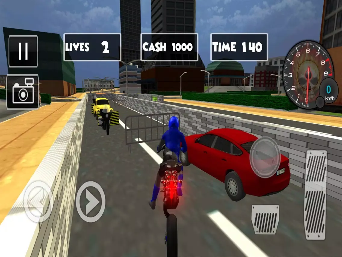 Ảnh chụp màn hình của 3d Bike Parking Adventure 2017 iPad 
